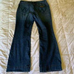 Wrangler Wide Leg Trouser Jeans 13 x 32